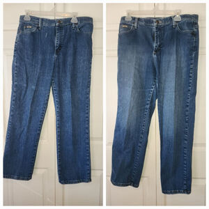 Lee Jeans, Two Pairs, Relaxed Straight Leg, 12 Petite, Short